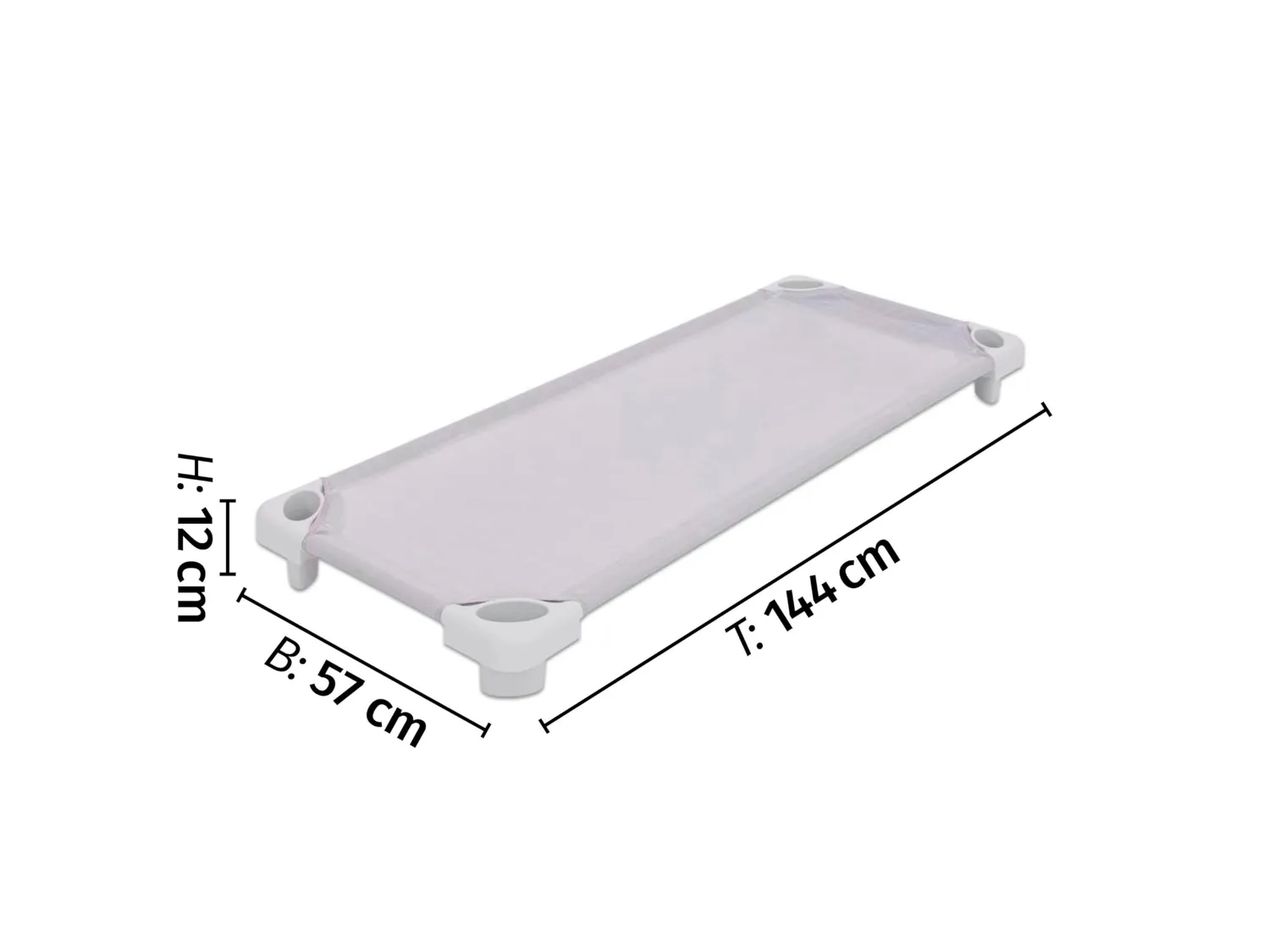 Betzold 59653 Kinderbett stapelbar 144x57 cm