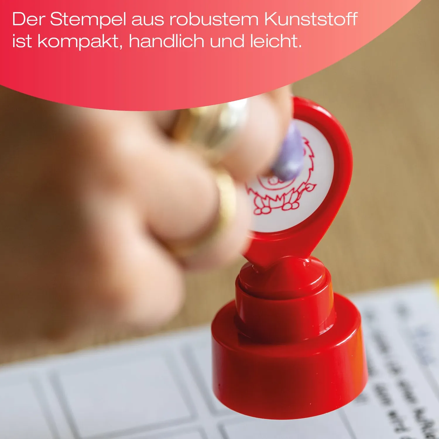 TimeTEX Perpetuum runder Siebdruck-Stempel