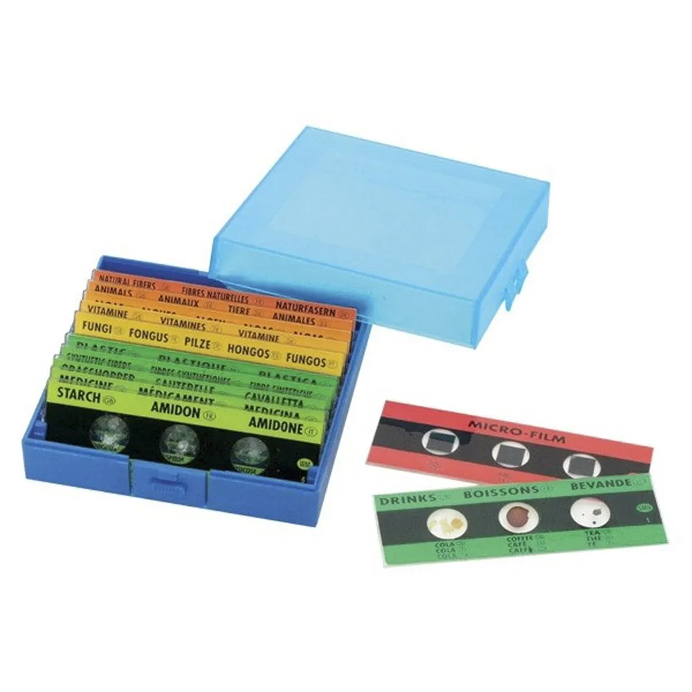 Betzold 85797 Fertigpräparate Objektträger 36er-Set Box