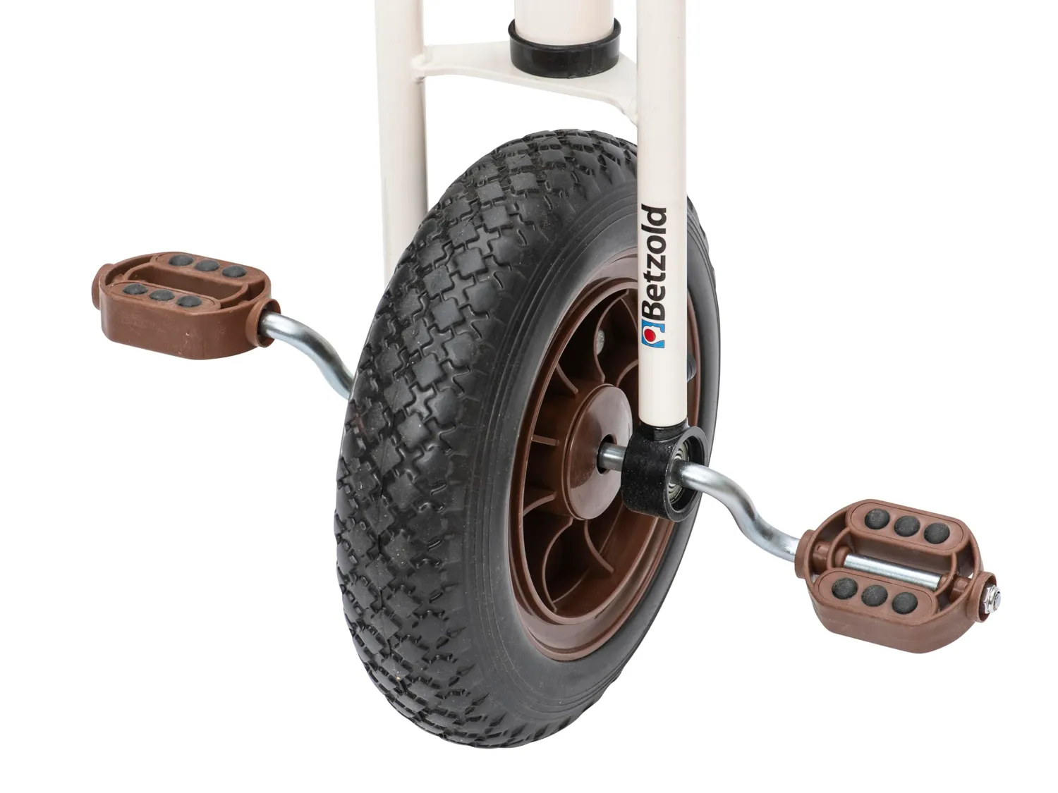Betzold Buddy Dreirad 2-Sitzer mit Lehne Trittbrett