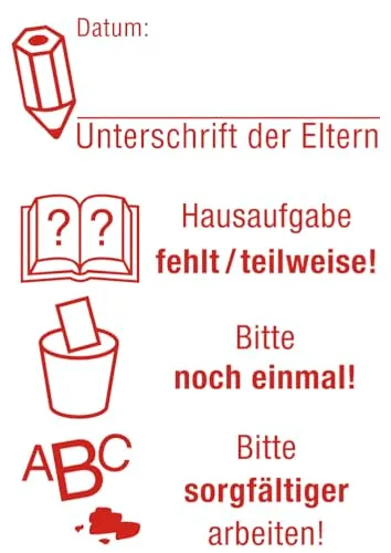TimeTEX Perpetuum Siebdruck-Stempel 4-in-1 Unterschrift