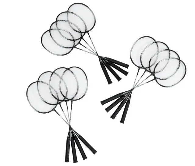 Betzold Alu-Line Badminton-Set Federballschläger 67 cm robust