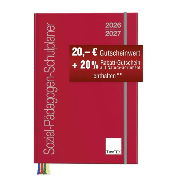 TimeTEX Sozial-Pädagogen-Schulplaner A4-Plus 10558 Kalender 26/27