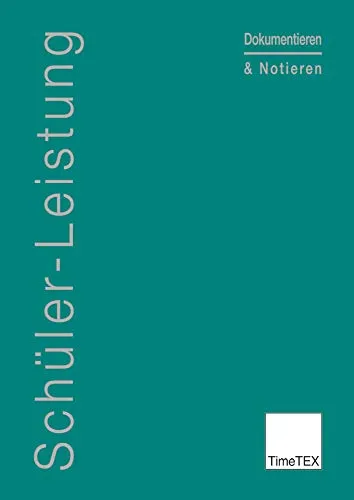 TimeTEX Schüler-Leistung 10777 Heft A4 türkis 64 Seiten