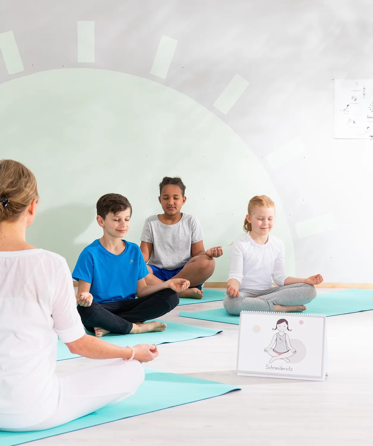 Betzold Flip-Book Yoga für Einsteiger mit 27 Positionen