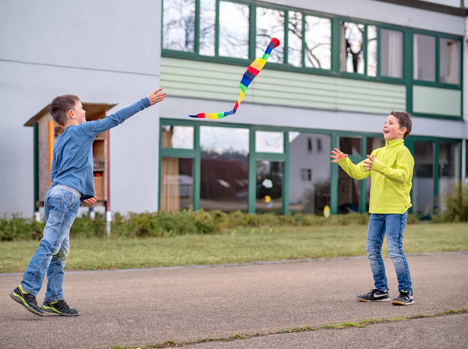 Betzold Schweif-Ball Geschicklichkeitsset Wurf- und Fangball