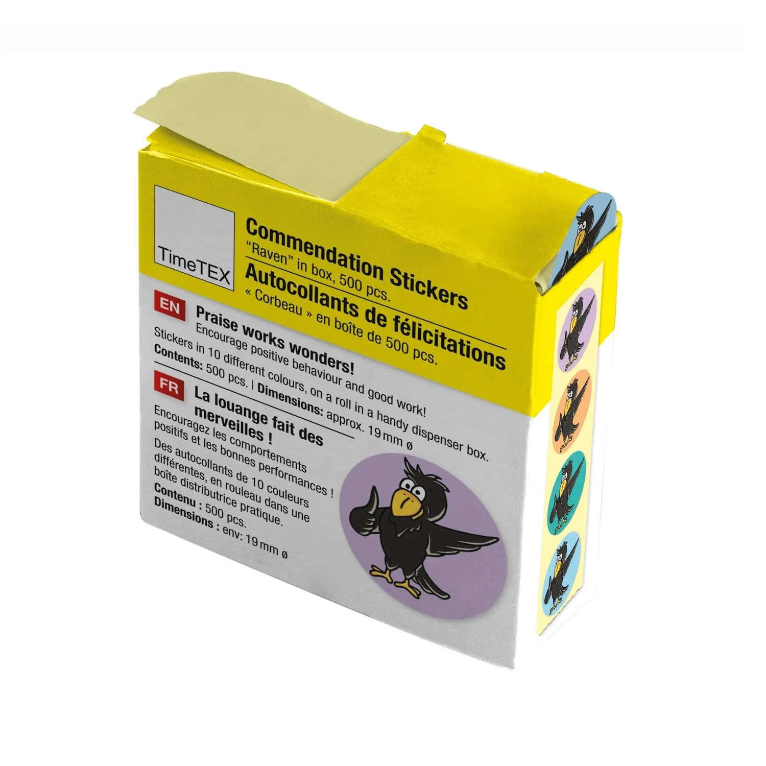 TimeTEX Belobigungs-Aufkleber 500 Stück
