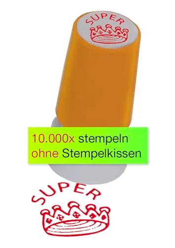 TimeTEX Siebdruck-Stempel Krone SUPER Motivstempel