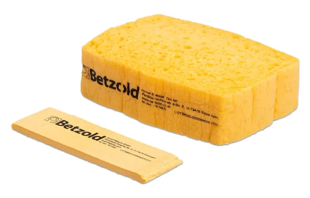 Betzold Quellschwamm Tafelschwamm Zellulose 2 Stück