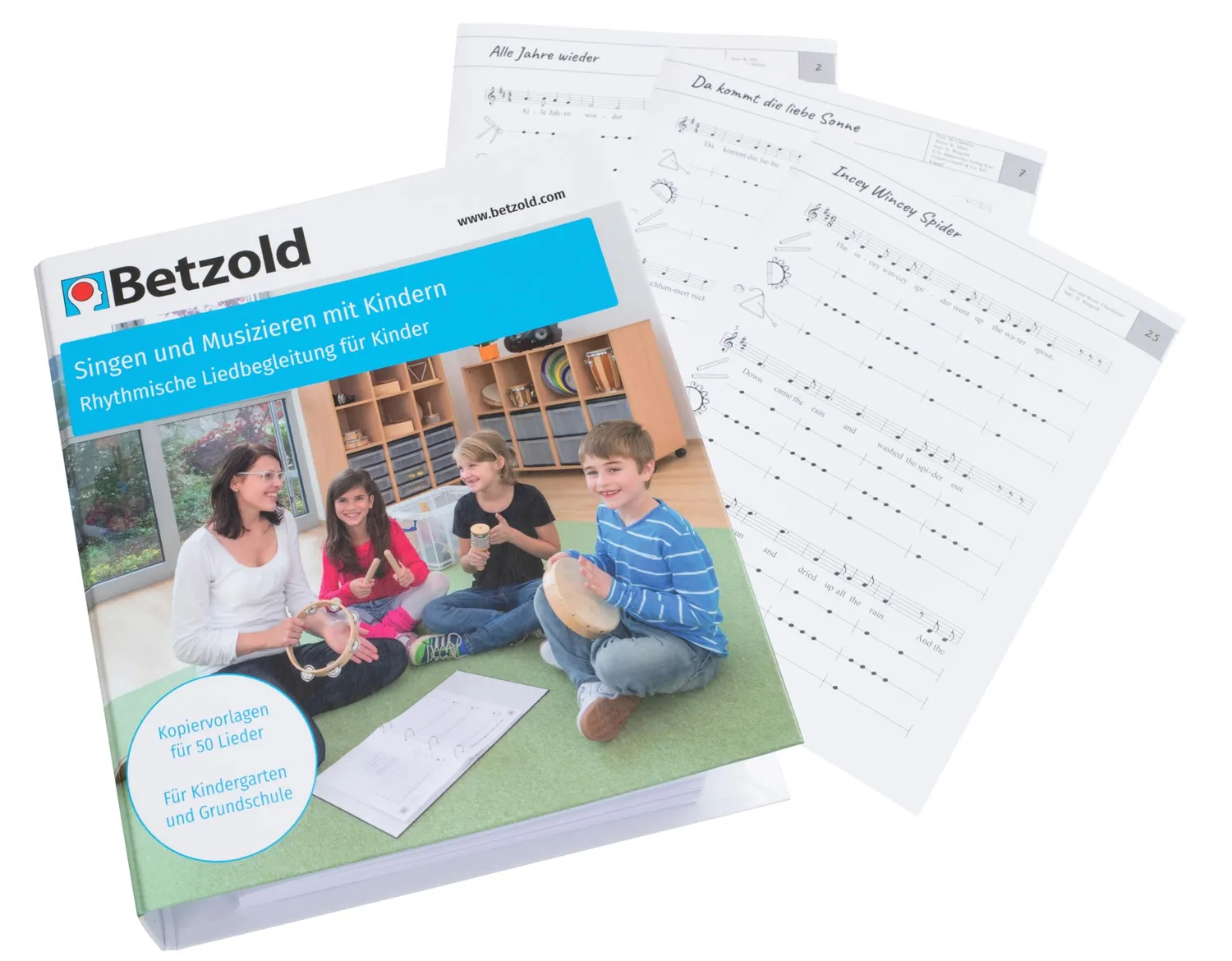 Betzold Singen und Musizieren Musikbuch Ordner 50 Lieder