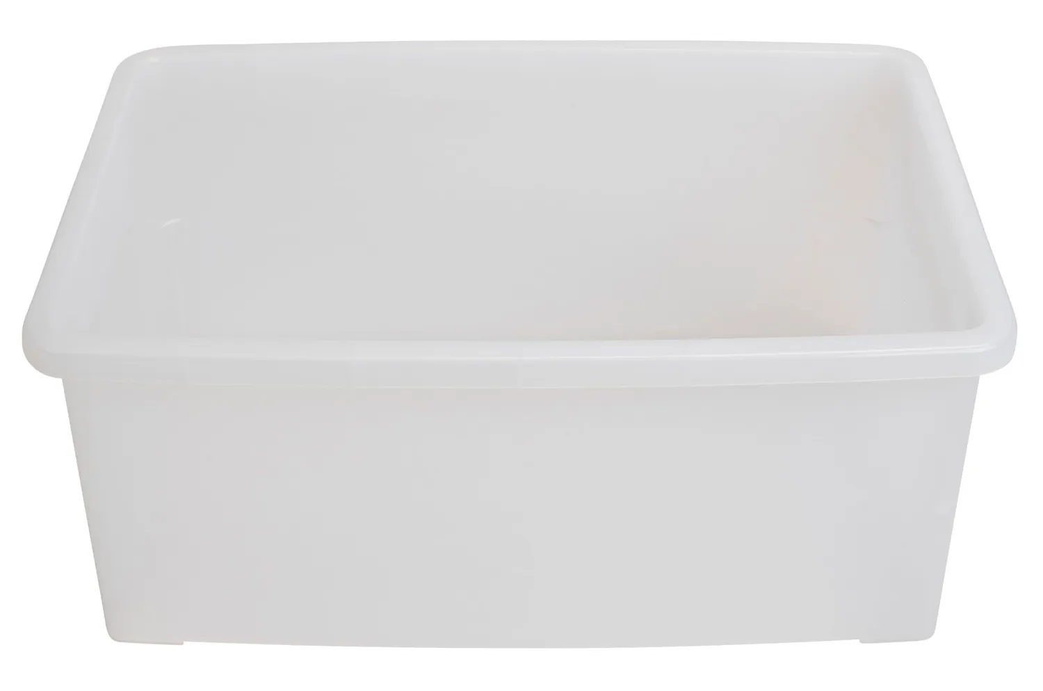 Betzold Aufbewahrungsbox DIN A4 offen mit Griff transparent