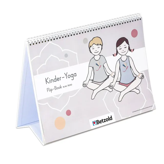 Betzold Flip-Book Yoga für Einsteiger mit 27 Positionen