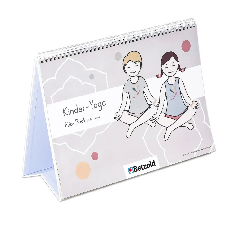 Betzold Flip-Book Yoga für Einsteiger mit 27 Positionen