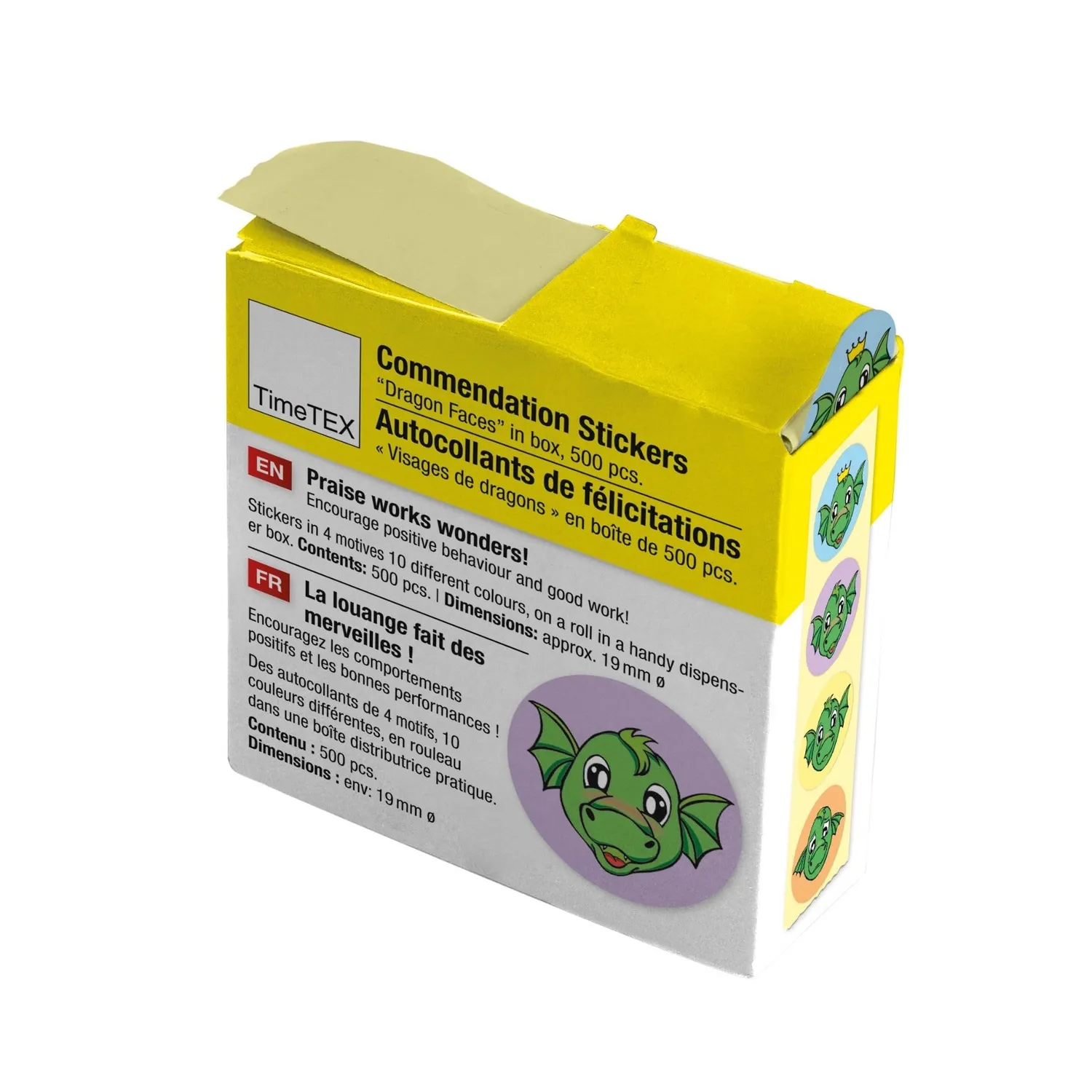 TimeTEX Belobigungs-Aufkleber 500 Stück