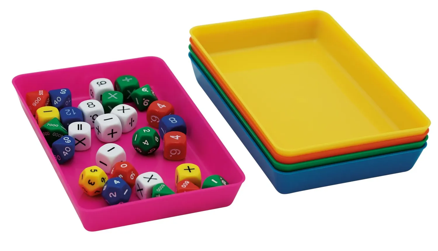 TimeTEX Materialschalen 5-teilig Sortierschalen 12x18 cm