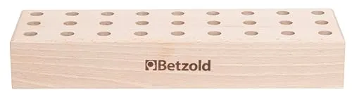 Betzold Pinselhalter Scherenständer Holz 27 Bohrungen