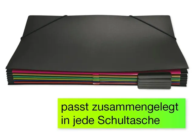 TimeTEX Hänge-Orga-Mappe 10655 A4 Organizer 6 Fächer