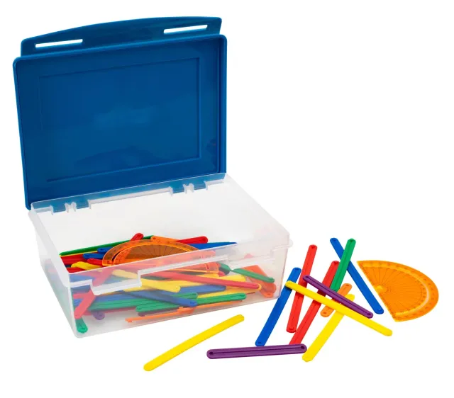 Betzold Winkelschienen Geometrie-Set 72-teilig