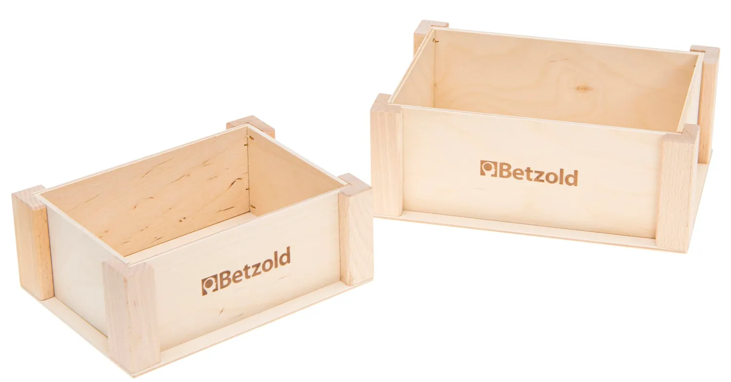 Betzold Aufbewahrungskiste Holz für Klebestifte