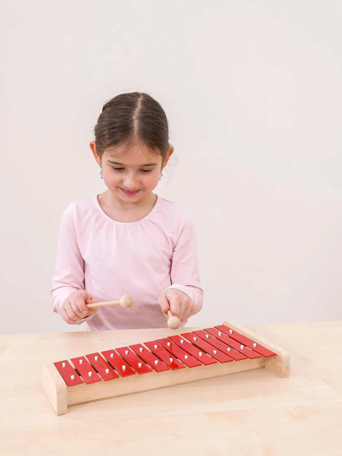 Betzold Musik Alt-Glockenspiel mit 16 Klangplatten farbcodiert