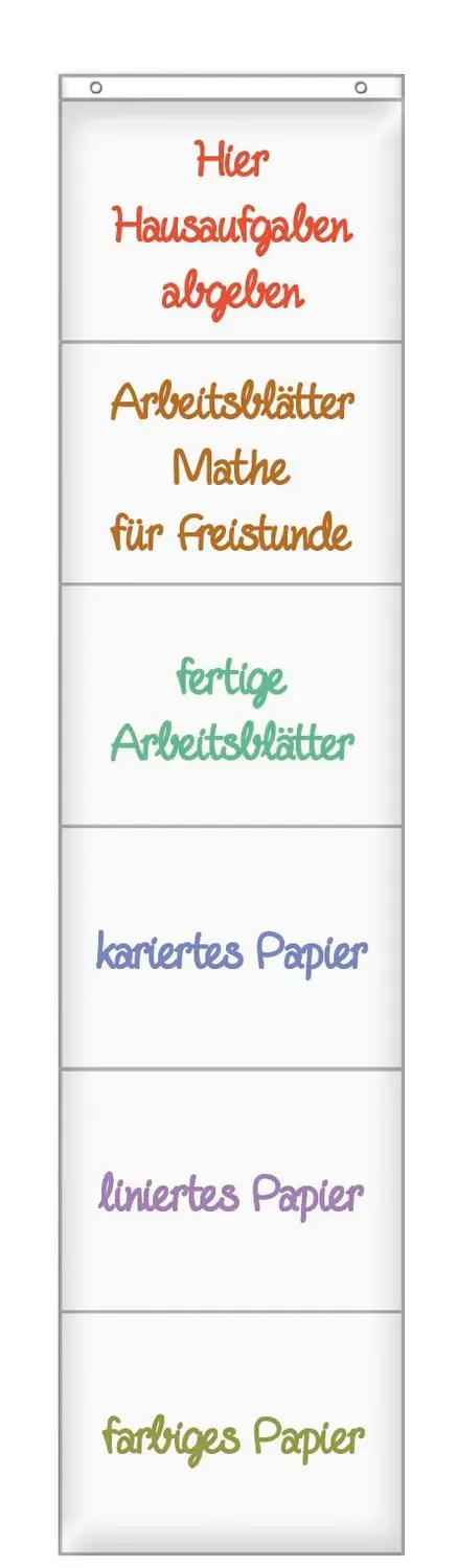 TimeTEX Hänge-Orga-Taschen Organizer