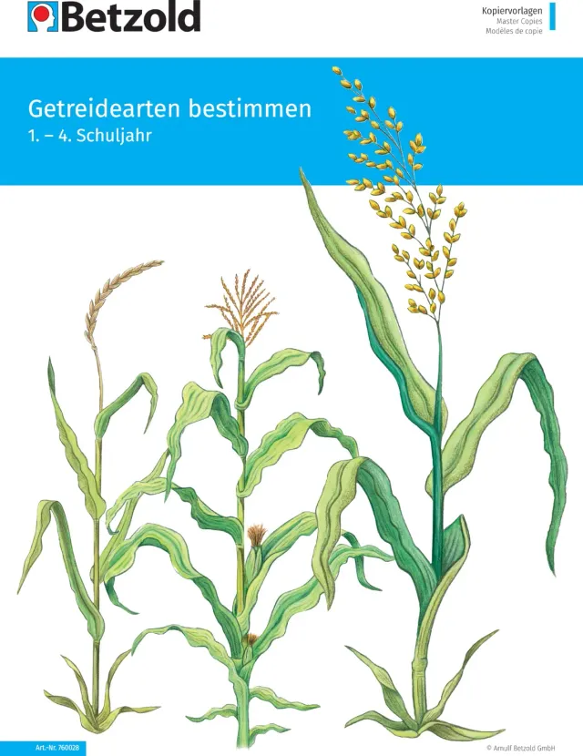Betzold Getreidearten bestimmen Themenheft DIN A4 27 Seiten