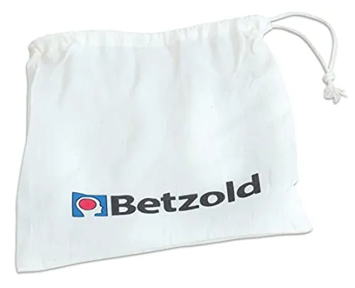 Betzold Stoffbeutel mit Aufdruck Baumwolle 5 Stück
