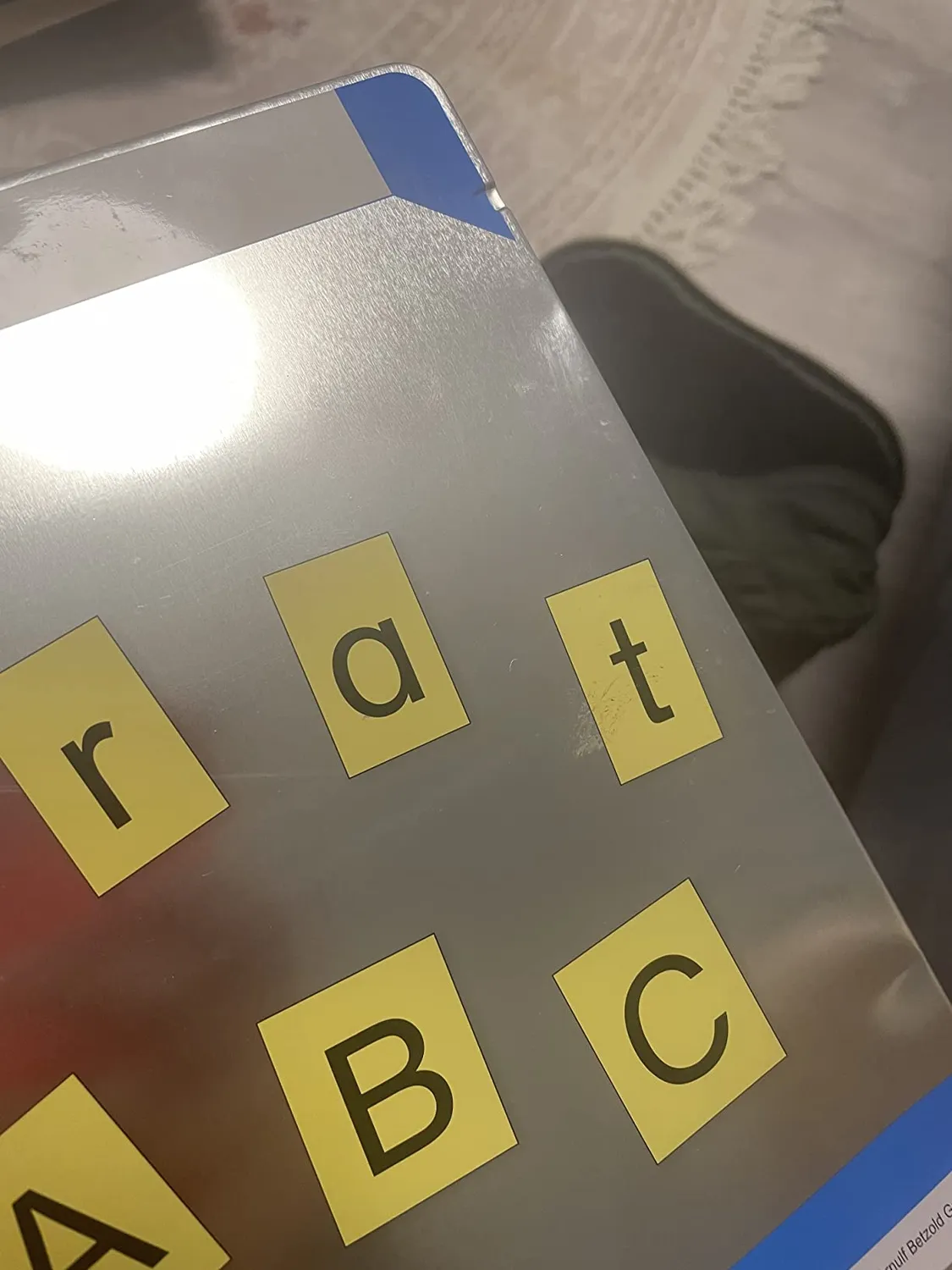 Betzold Lese-Magnetbox Buchstaben-Lernspiel