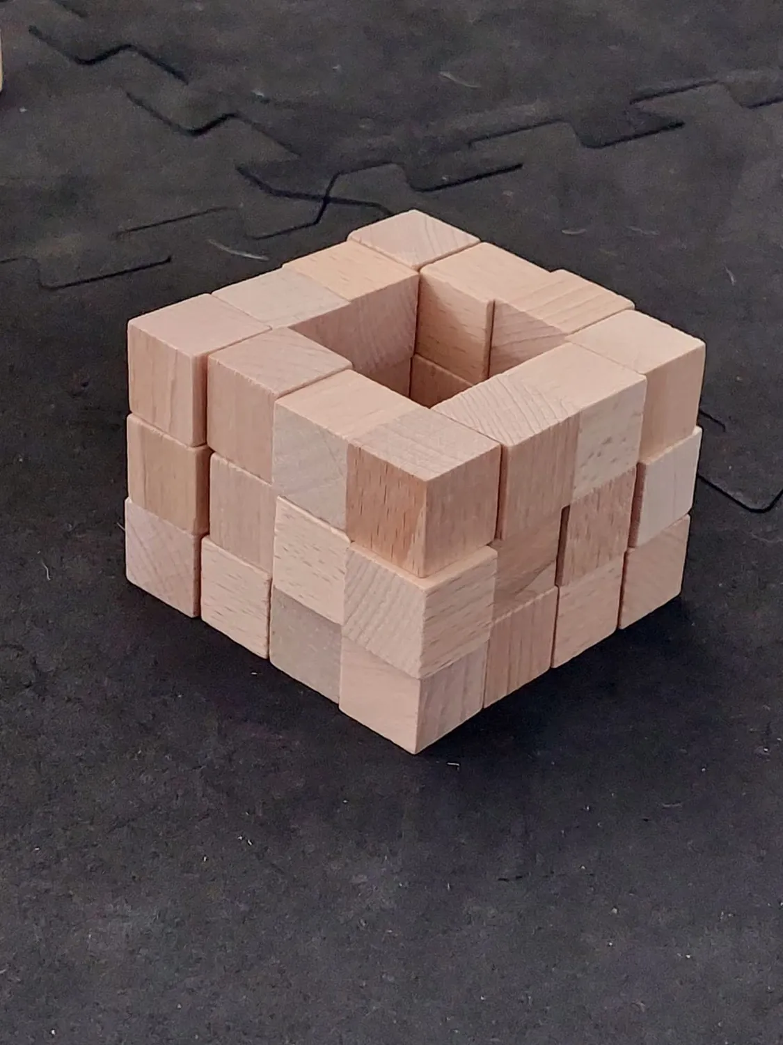 Betzold Soma-Würfel 150 Holzwürfel 2 x 2 x 2 cm naturbelassen