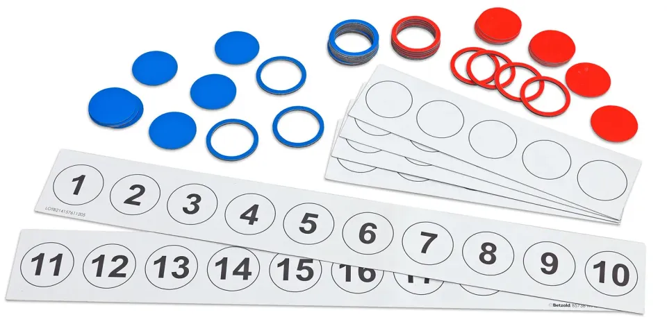 Betzold Demosatz ZR 20 Rechenhilfe magnetisch für Tafel