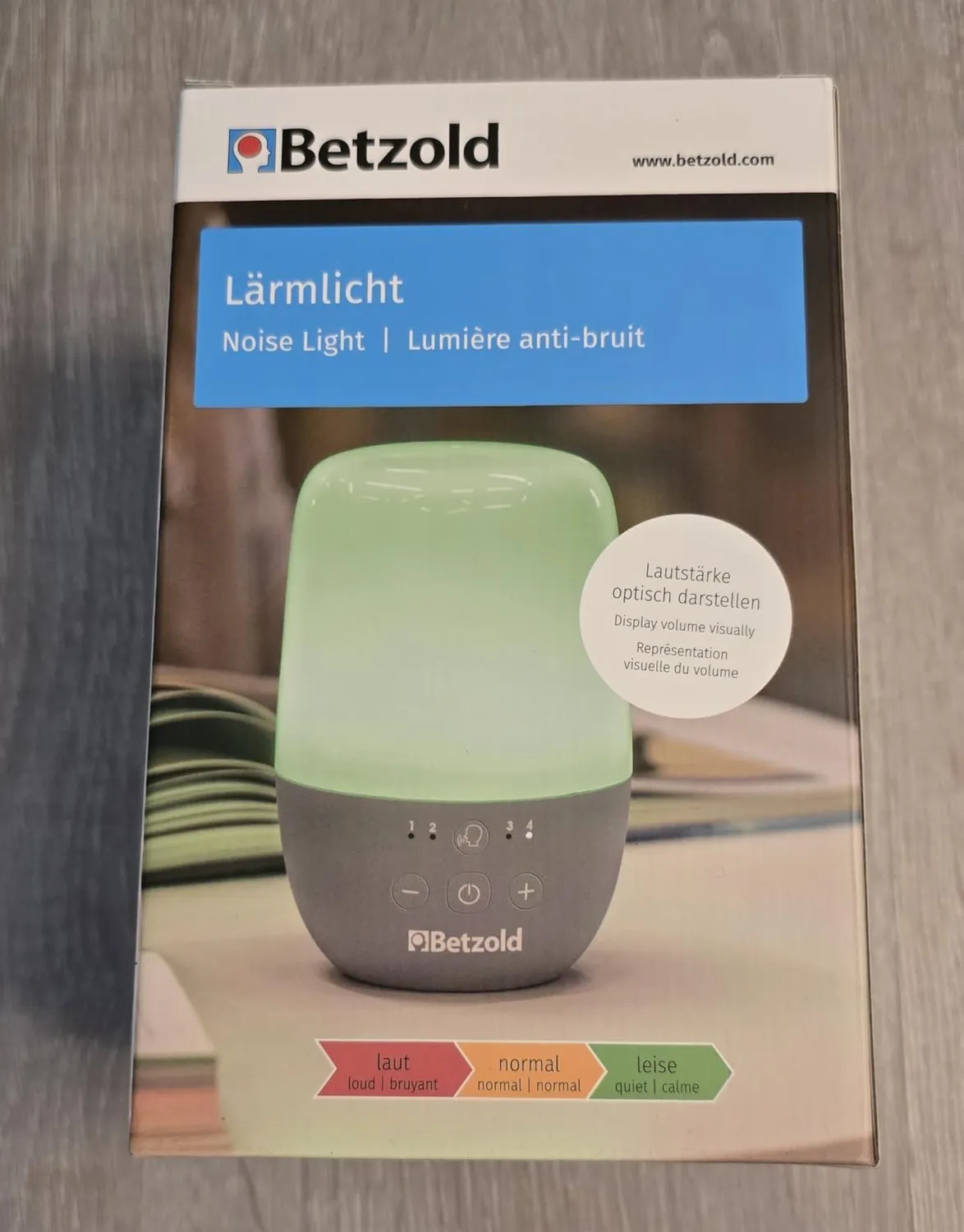 Betzold Lärmampel Lärmlicht USB-C Akku 8 Stunden