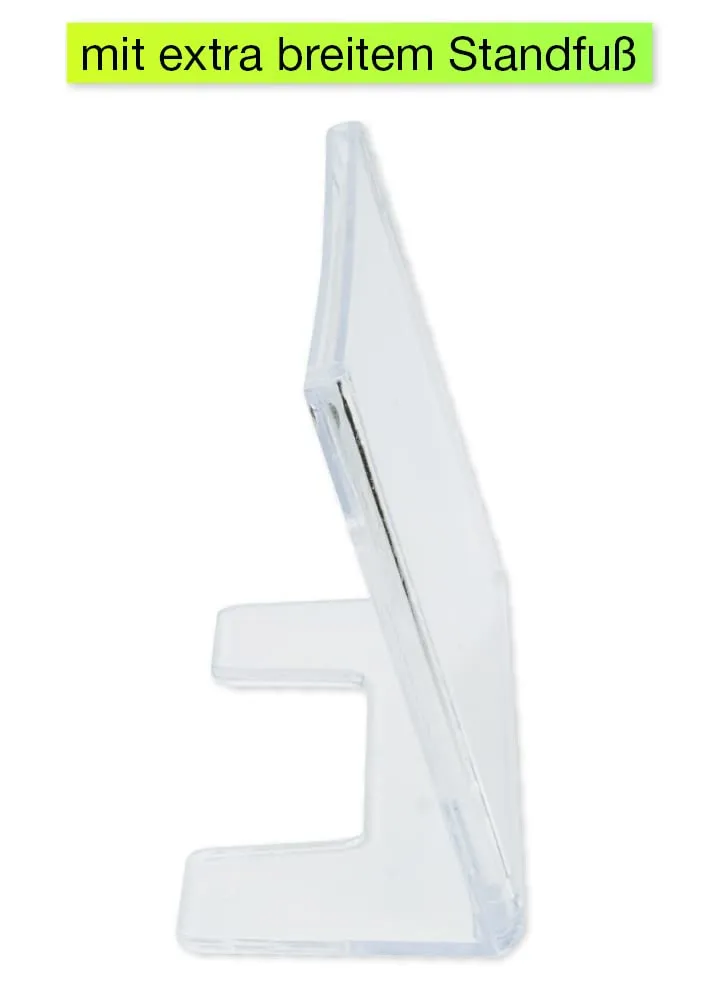 TimeTEX Namensschild-Aufsteller Acryl 10-teilig