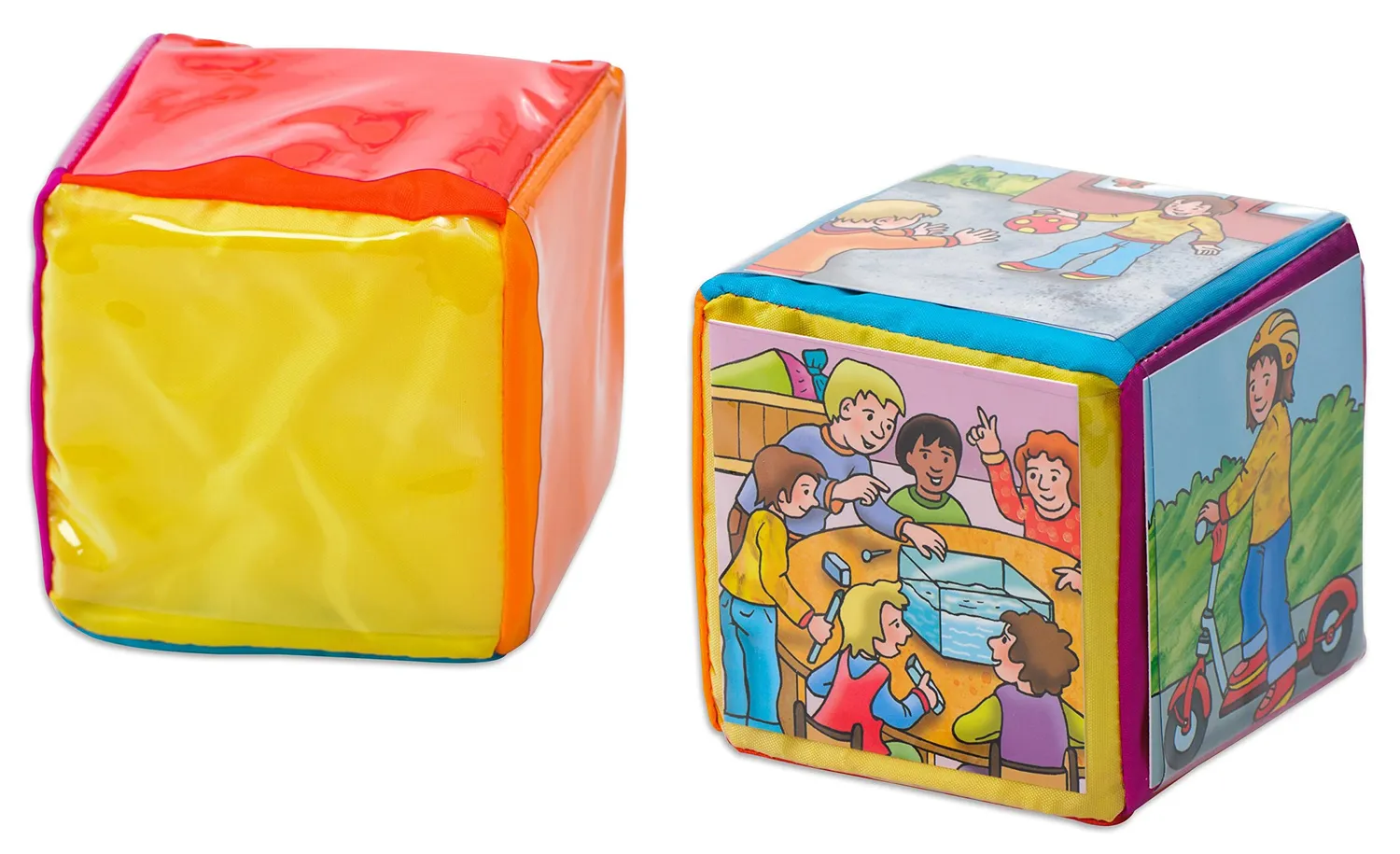 Betzold Blanko-Würfel Pocket Cube Einstecktaschen
