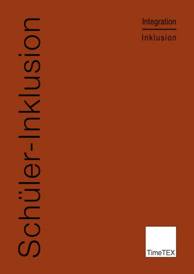 TimeTEX Schüler-Integration 10773 A4-Heft für Inklusion