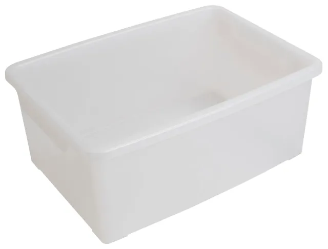 Betzold Aufbewahrungsbox DIN A4 offen mit Griff transparent