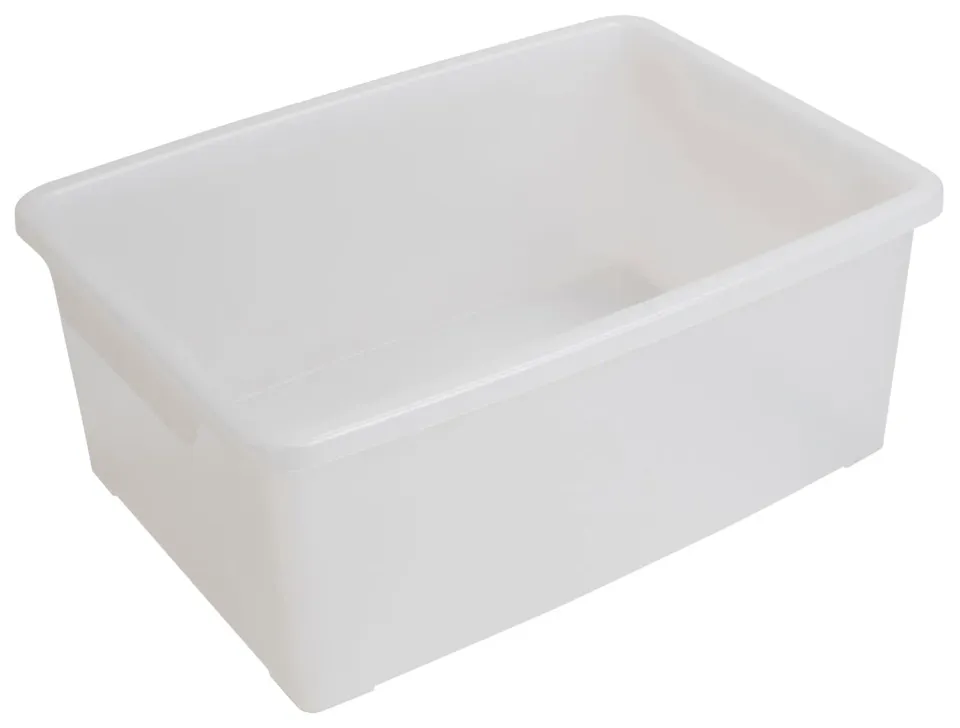 Betzold Aufbewahrungsbox DIN A4 offen mit Griff transparent