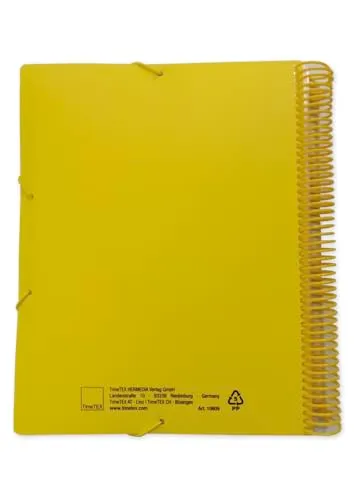 TimeTEX Sichthüllen-Mappe A4 60 Hüllen Spiralbindung