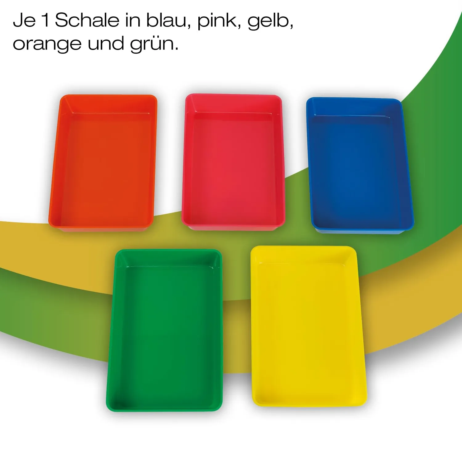 TimeTEX Materialschalen Set XL Sortierschalen PP