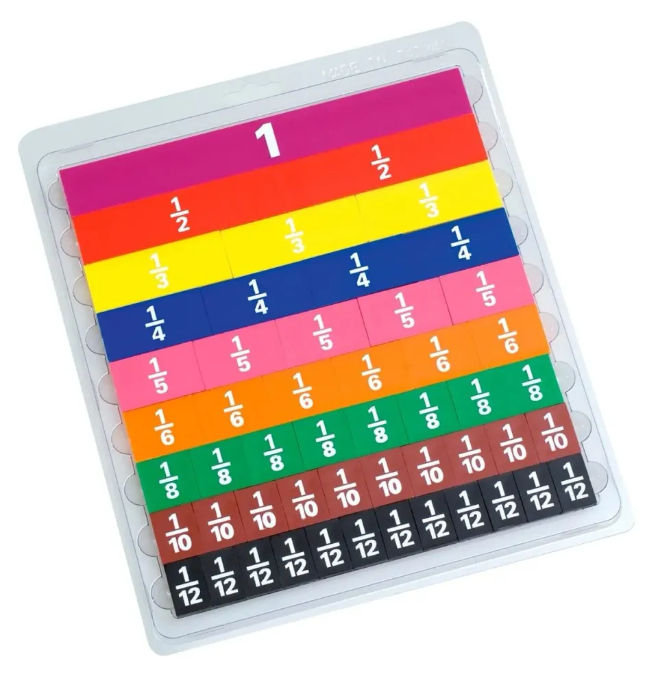 Betzold Schüler-Bruchrechen-Set 51-teilig farbig