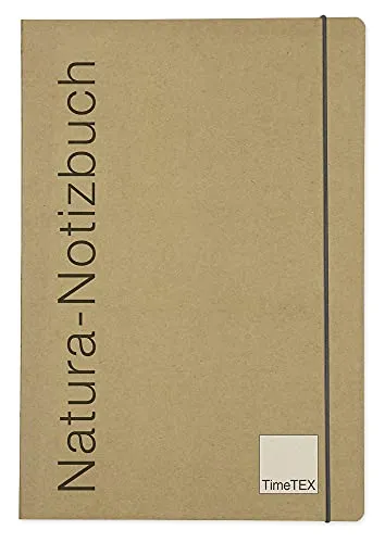 TimeTEX Natura Notizbuch A5-Plus 10353 Punkt-Raster Karton-Cover