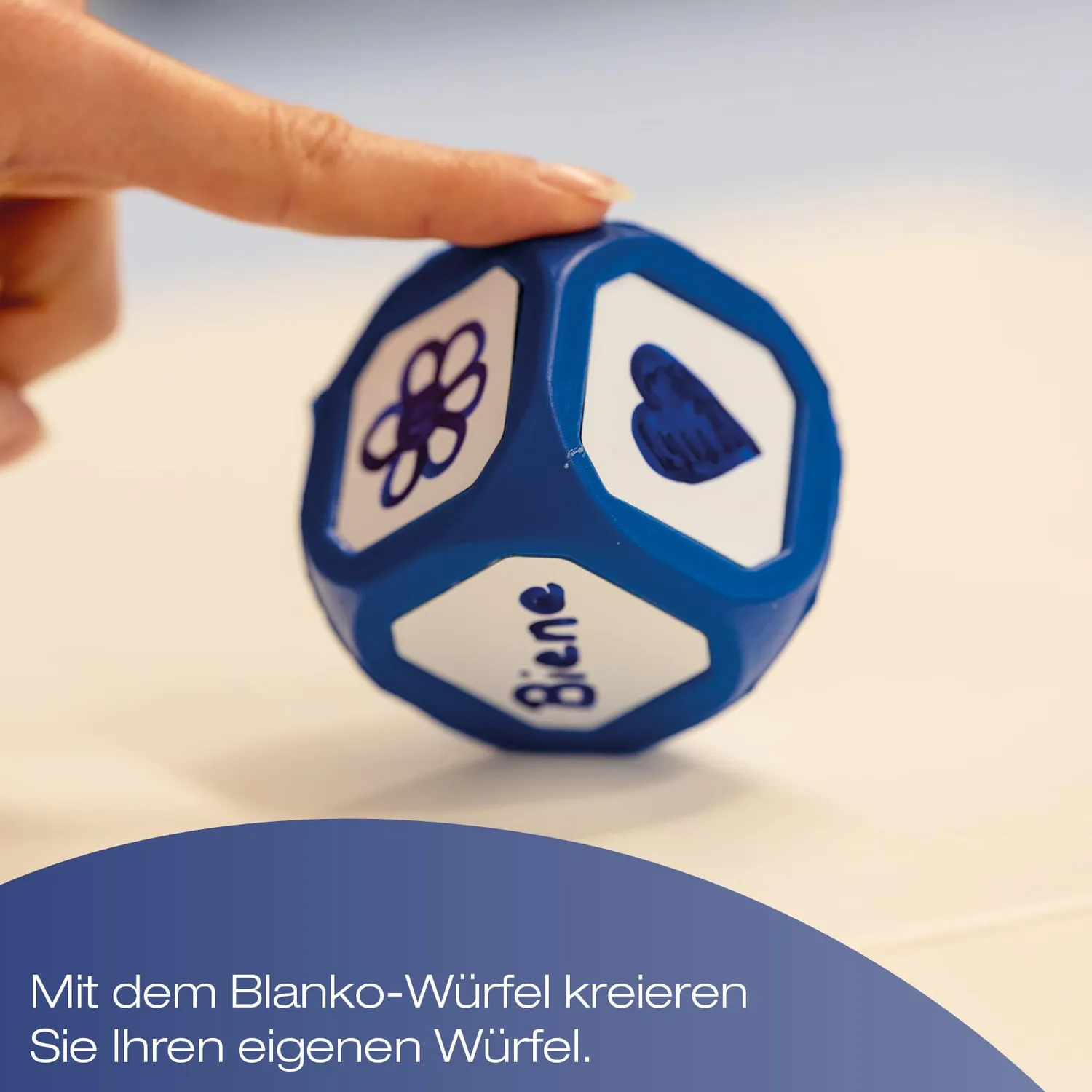 TimeTEX Blanko-Würfel beschreibbar