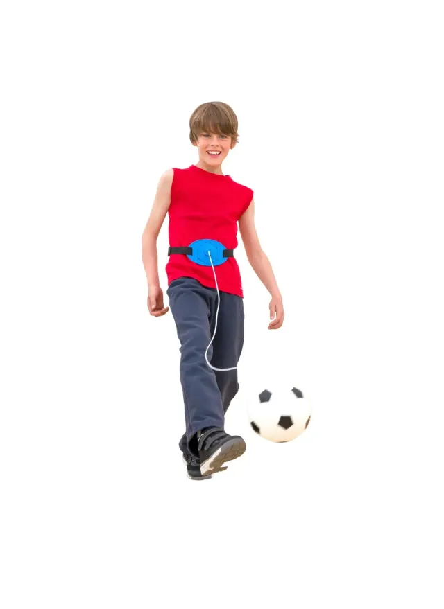 Betzold Komm-zurueck-Fussball Trainingsball mit Huftgurt