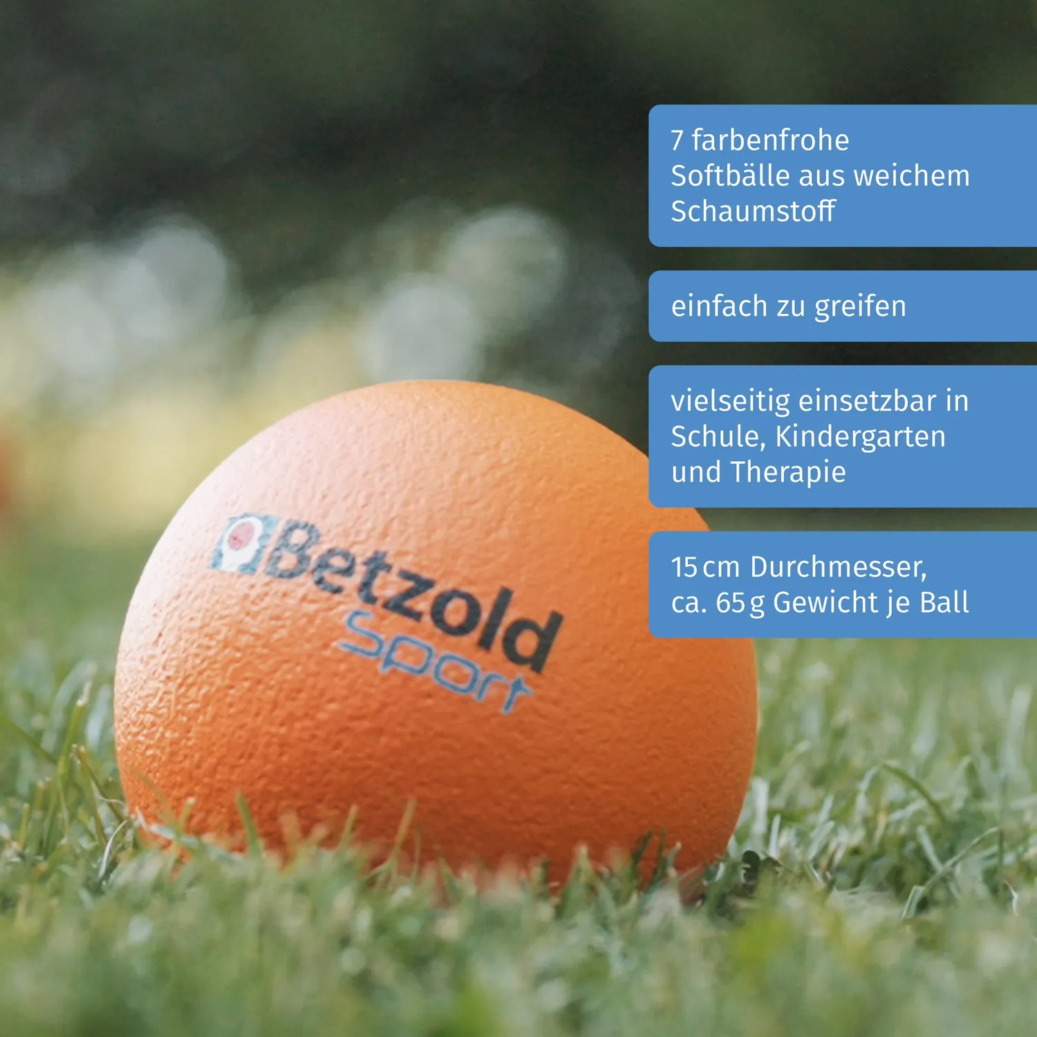 Betzold Softball Schaumstoffball 15 cm