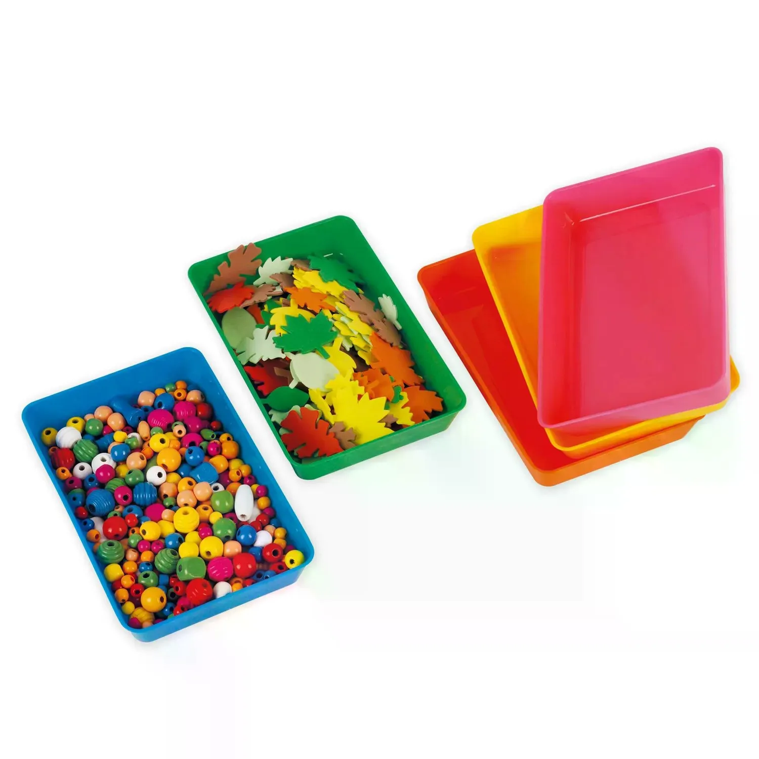 TimeTEX Materialschalen 5-teilig Sortierschalen 12x18 cm