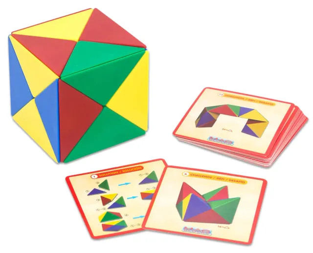 Betzold Magnetwürfel Geometrie-Bausatz magnetisch