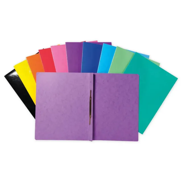 TimeTEX Schnellhefter 10331 A4-Plus Pappe 25 Stück 10 Farben