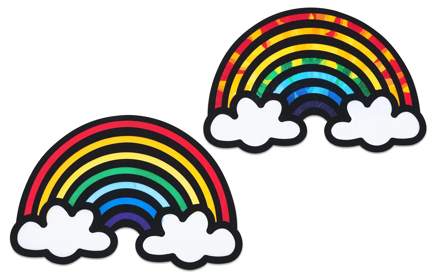 Betzold Fensterbilder Regenbogen Bastelset 24 Bilder 8-farbig