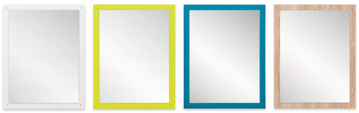 Betzold EduCasa Spiegel rechteckig Wandspiegel 90x70 cm Splitterschutz
