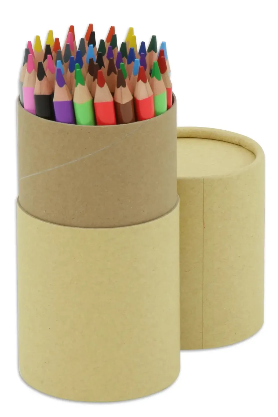 Betzold Buntstifte-Set Dreikantstifte 17,5 cm 12 Farben Rundbox