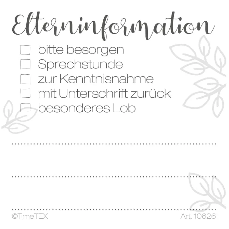 TimeTEX Haftnotiz-Block 10626 Haftnotizen 65x65 mm 100 Blatt
